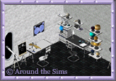 Around the Sims | Astronom's office | Local d'astronomie